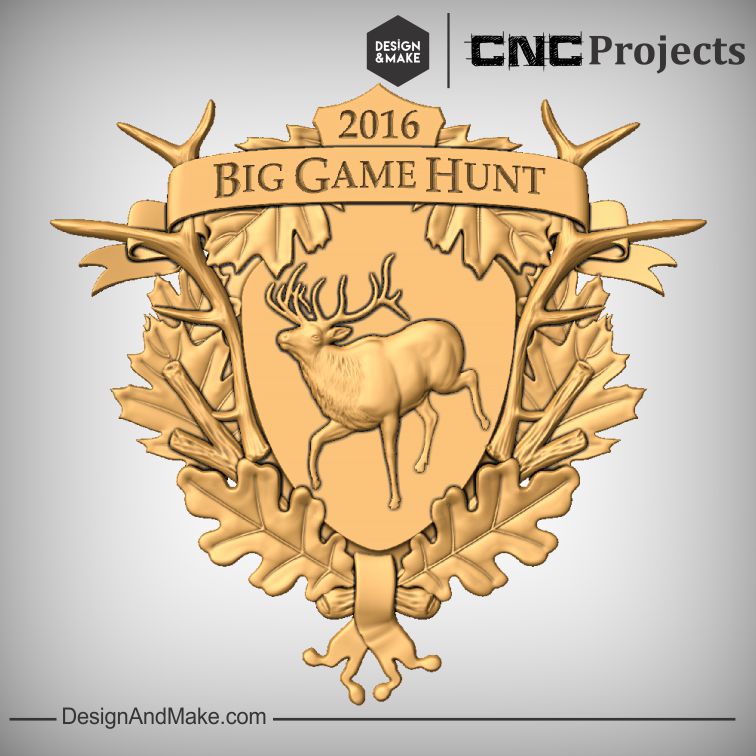 Big Game Hunt plaque